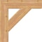 Ekena Millwork Traditional Block Smooth Bracket, Western Red Cedar, 5 1/2"W x 28"D x 28"H BKT06X28X28TRA05SWR - alternate 4